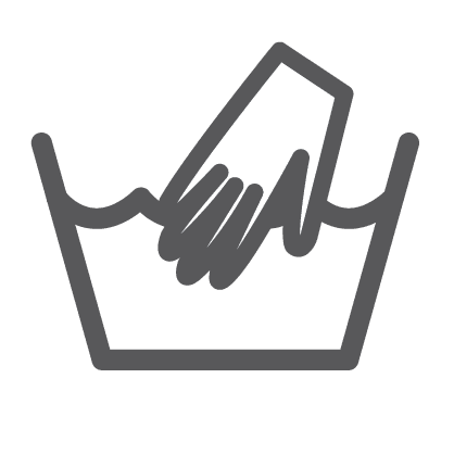 Hand wash, 30°C max
