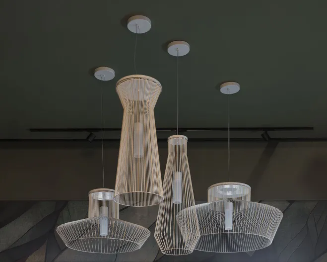 gallery-Cage Ceiling Lamp