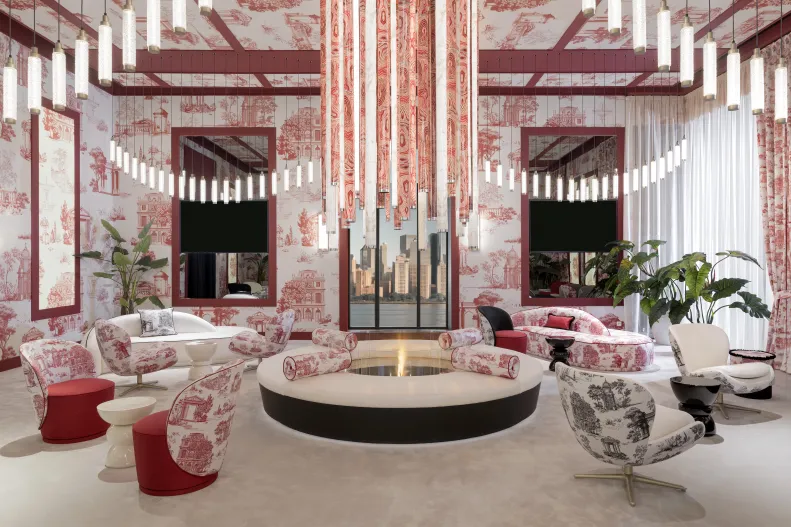 gallery-Bohème Ceiling Lamp Vertical