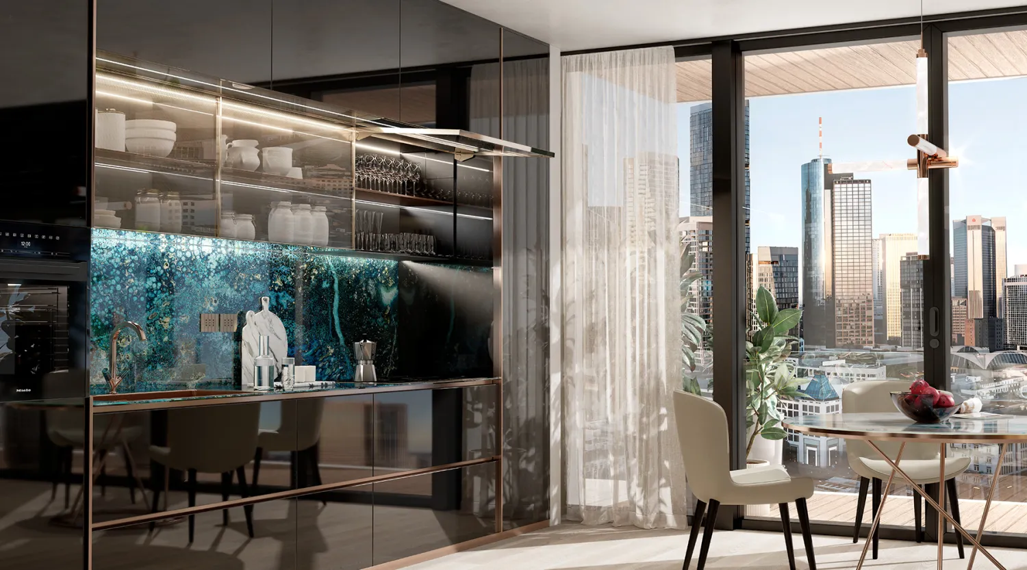 <p>SICIS kitchen: living art</p>