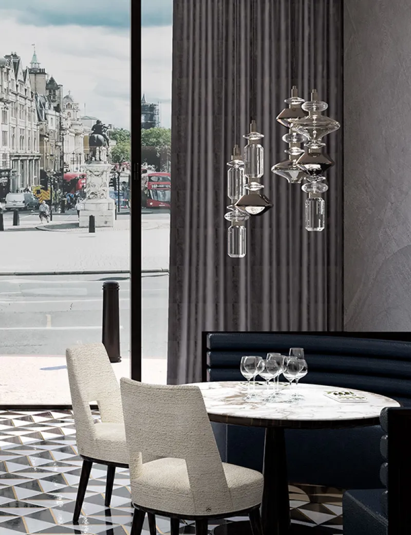 <p><strong>1. Dining room design ideas: lighting is key</strong></p>