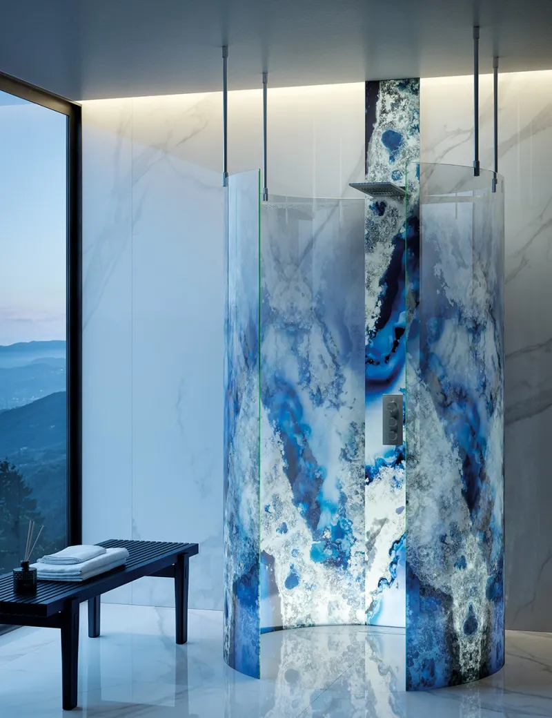 <p>Die Dusche als sinnliche Architektur</p>