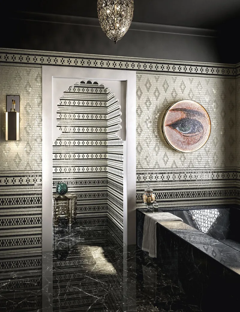 <p><strong>Bathroom ideas with mosaic walls for an elegant effect</strong></p>