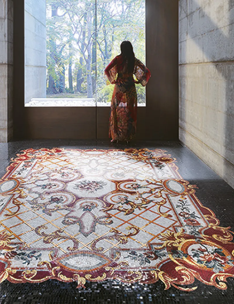 <p>Alfombras de piedra</p>
