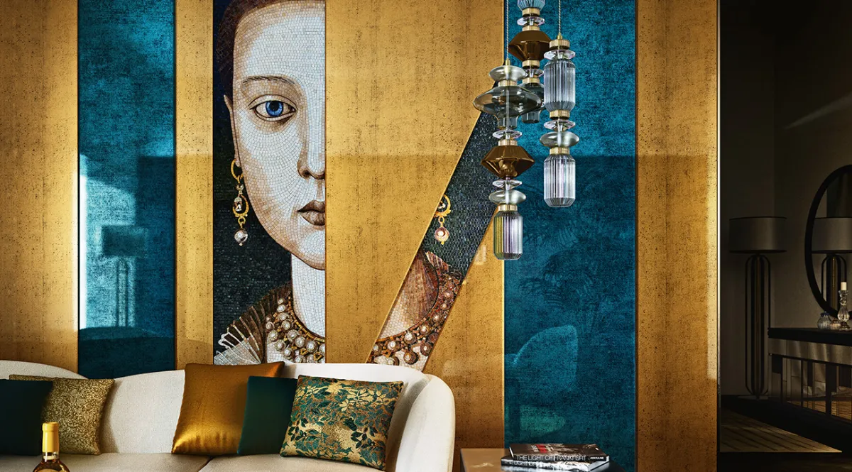 <p><strong>1. Original ideas for furnishing a home: an art gallery on the walls</strong></p>