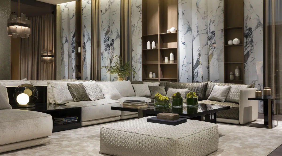 <p><strong>The importance of using colors when decorating a modern living room</strong></p>
