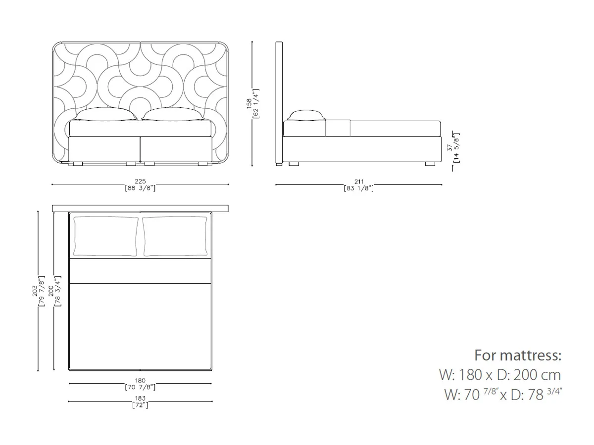 Amidele Bed-tec-522