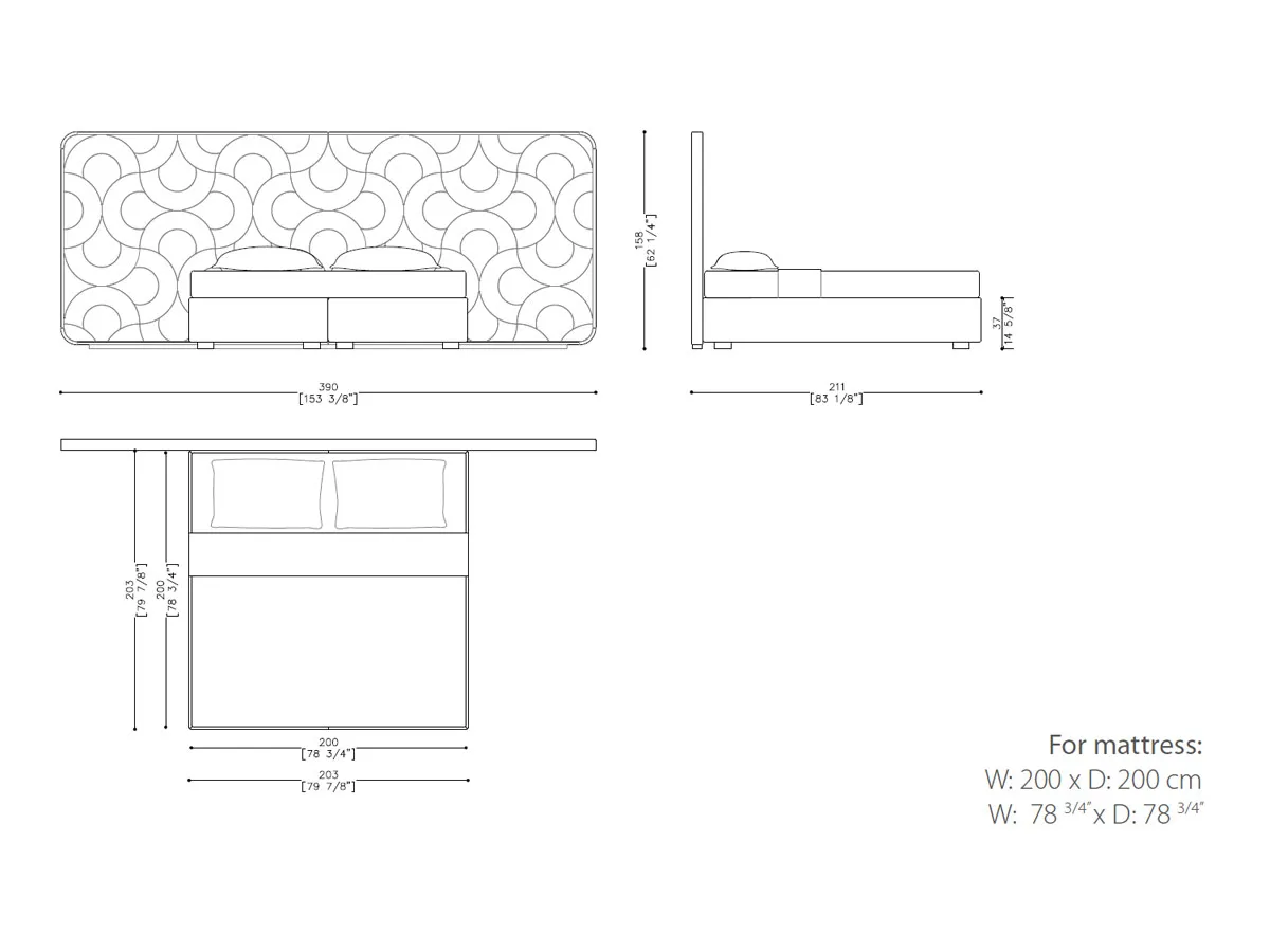 Amidele Bed-tec-523