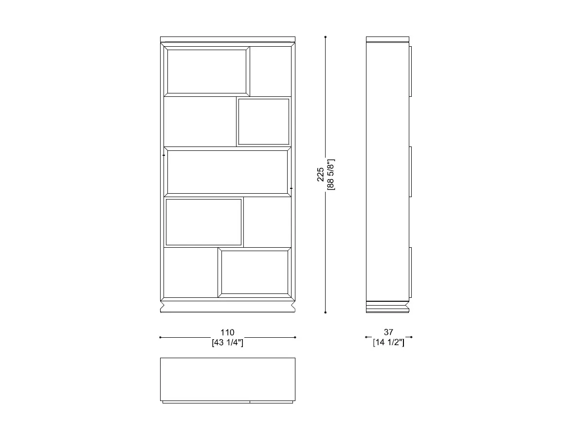 Blake Bookshelf-tec-520