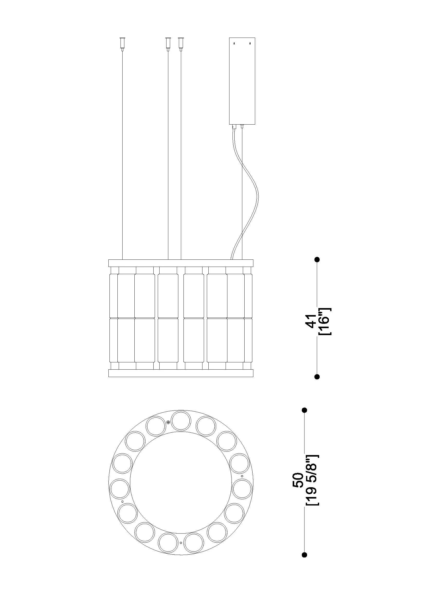 Bohème Chandelier-tec-5616