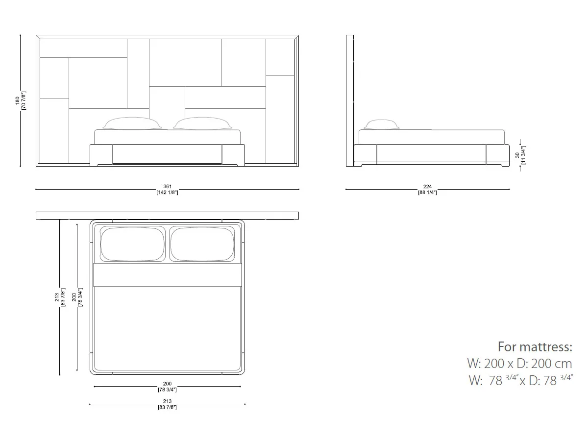 Casanova Bed-tec-3206