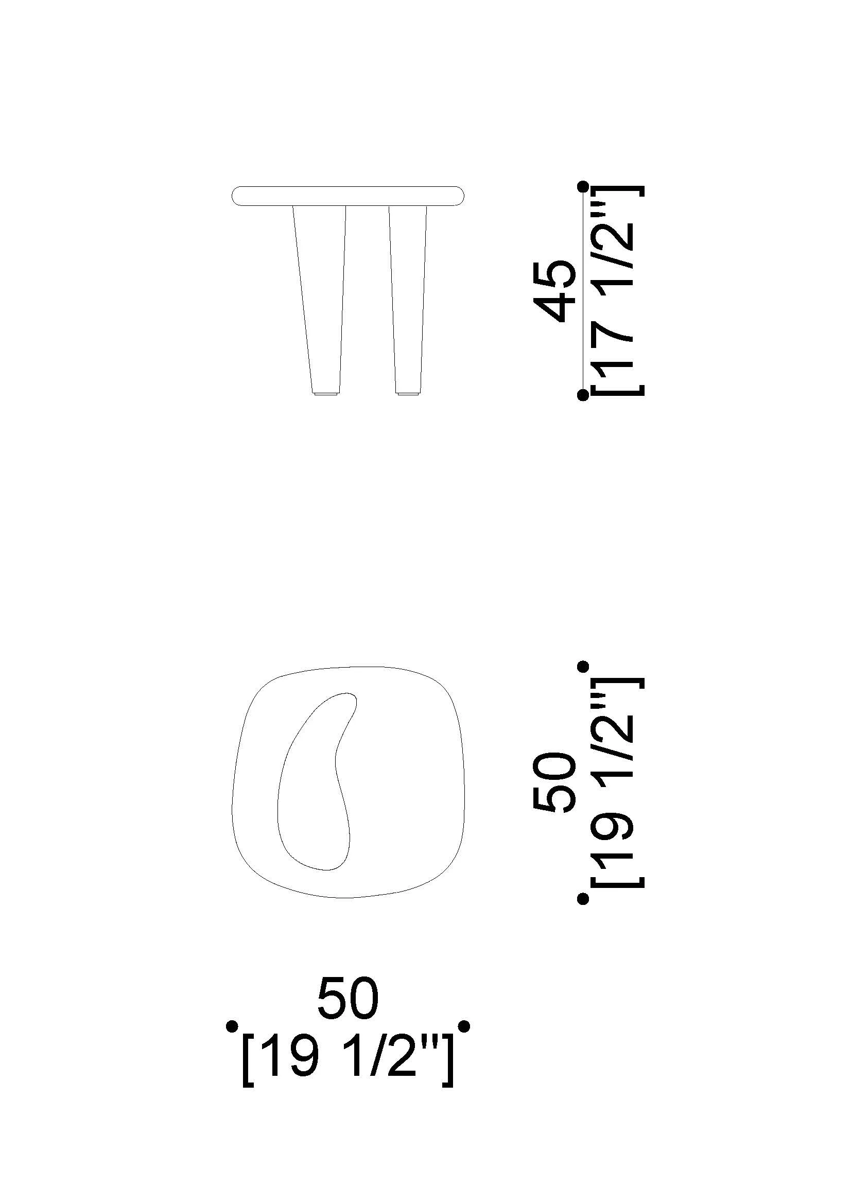 Leon Side Table -tec-5333