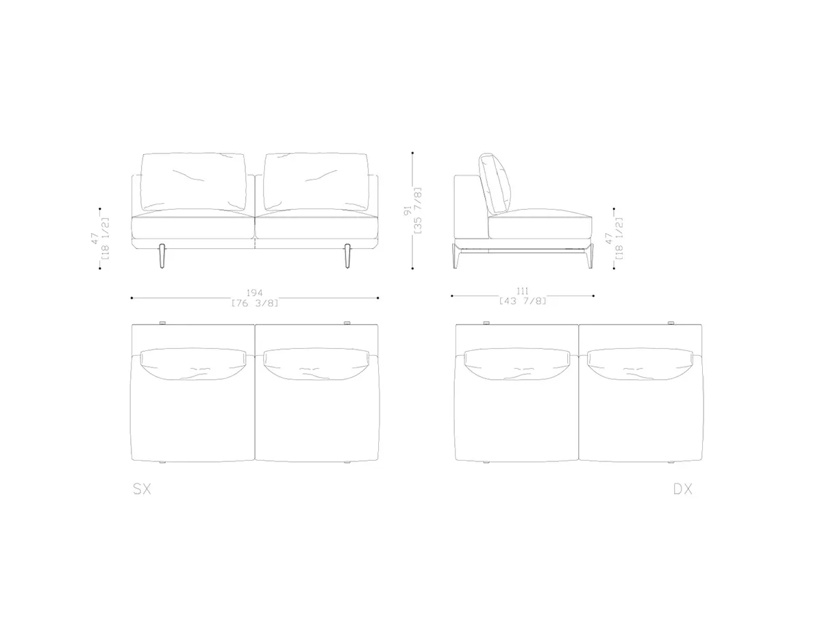 Milton modular sofa-tec-1593