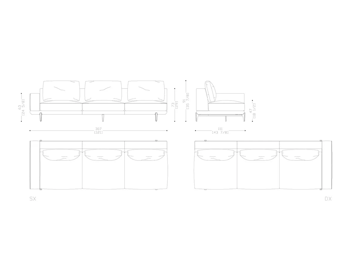 Milton modular sofa-tec-1596