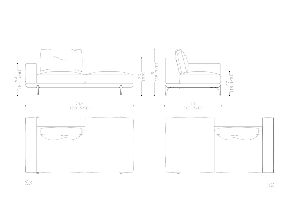 Milton modular sofa-tec-1597