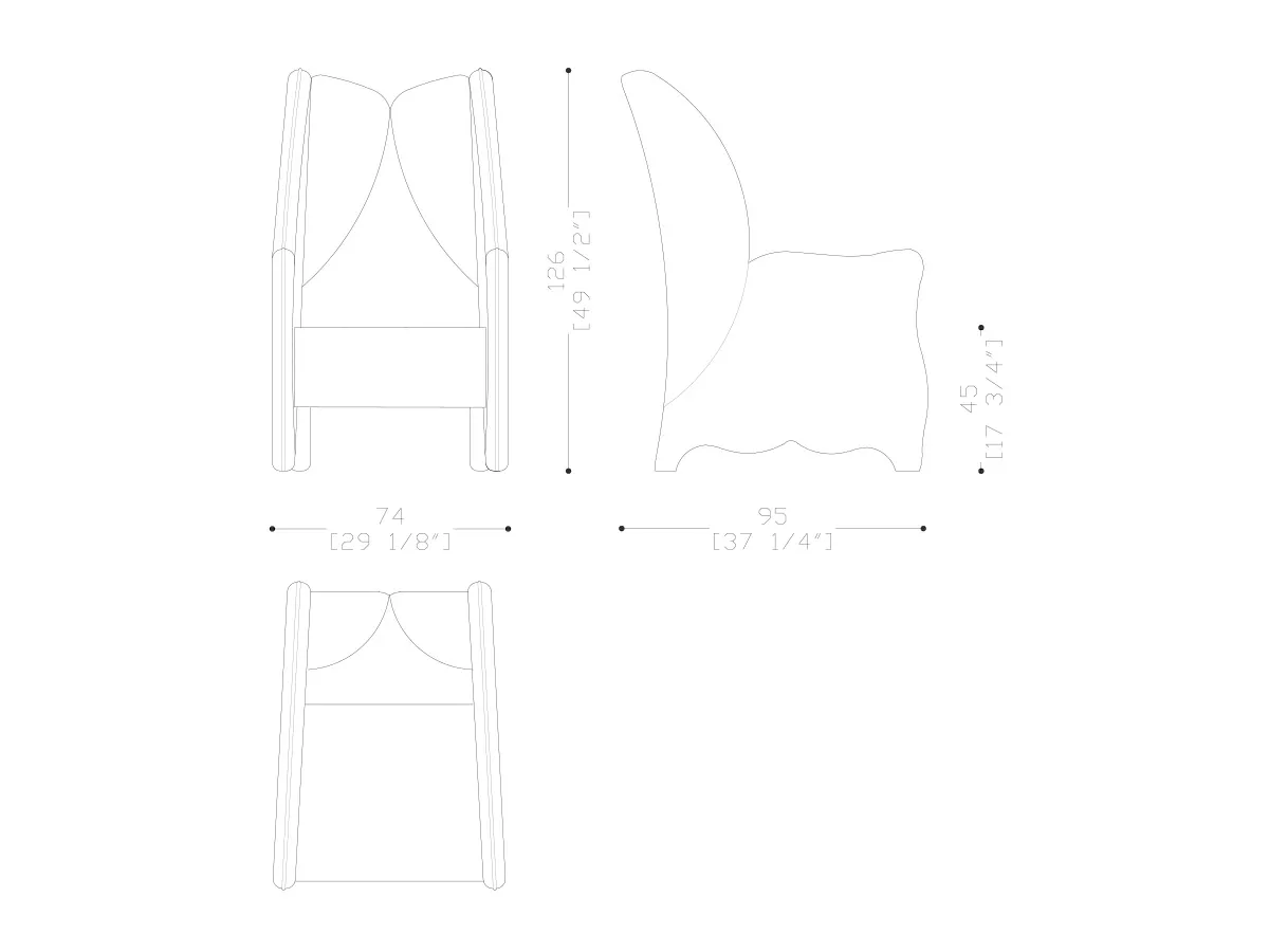 Poltrona M.me Antoinette-tec-3254