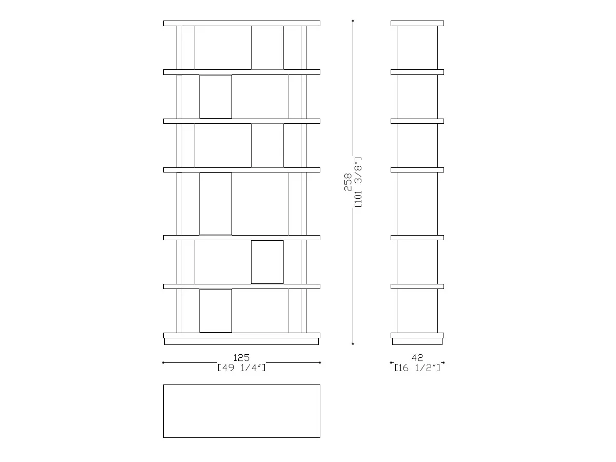 Osaka Bookshelf-tec-525