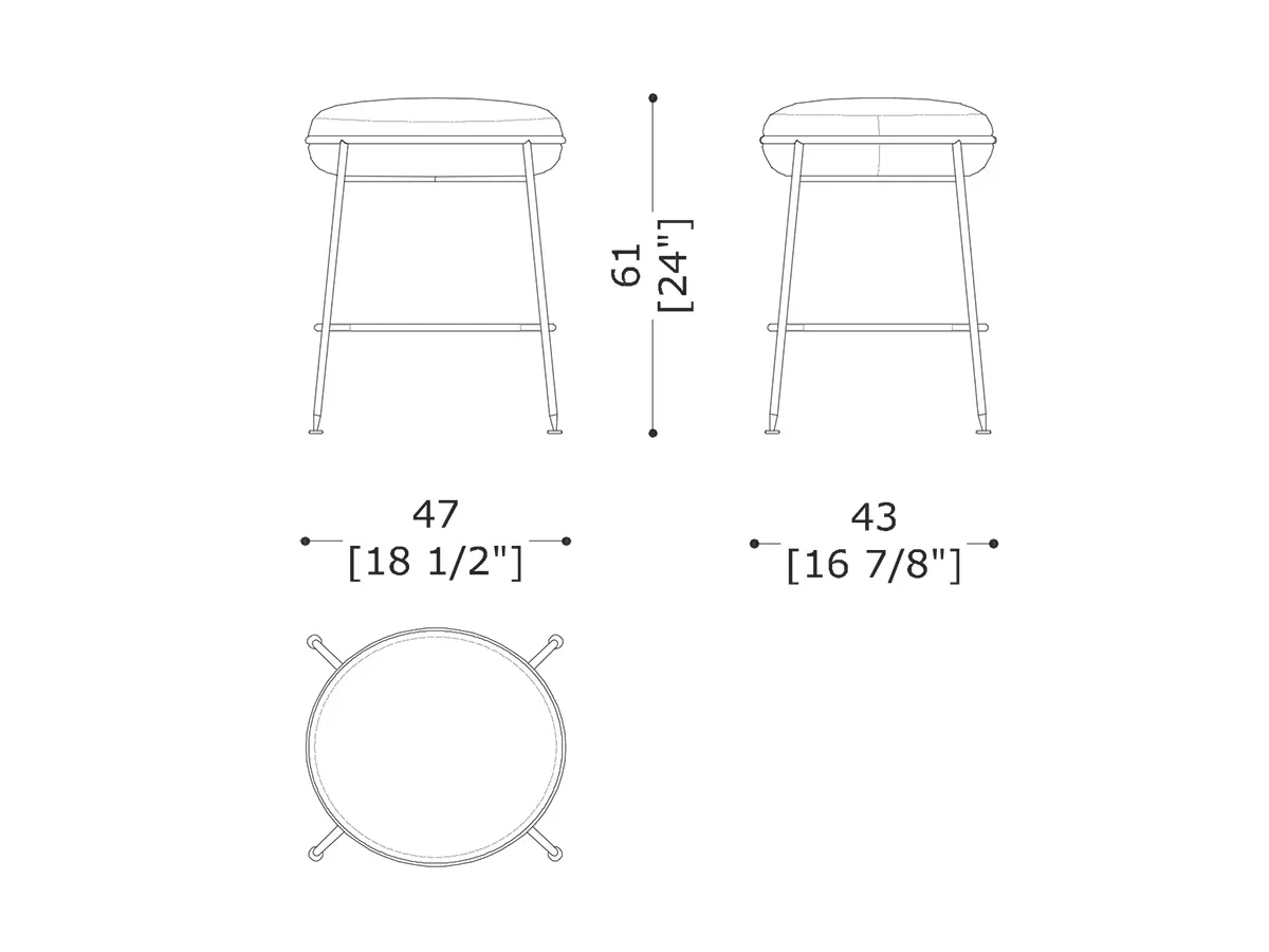 Amaretto Stool-tec-167