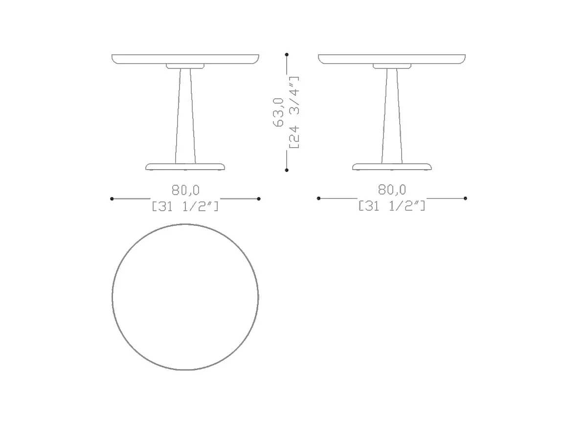 Amaretto Square & Round Tables-tec-460