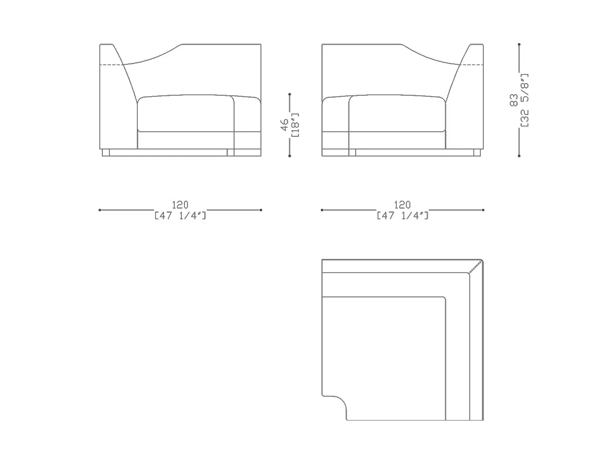 Borgia Modular Sofa-tec-4200