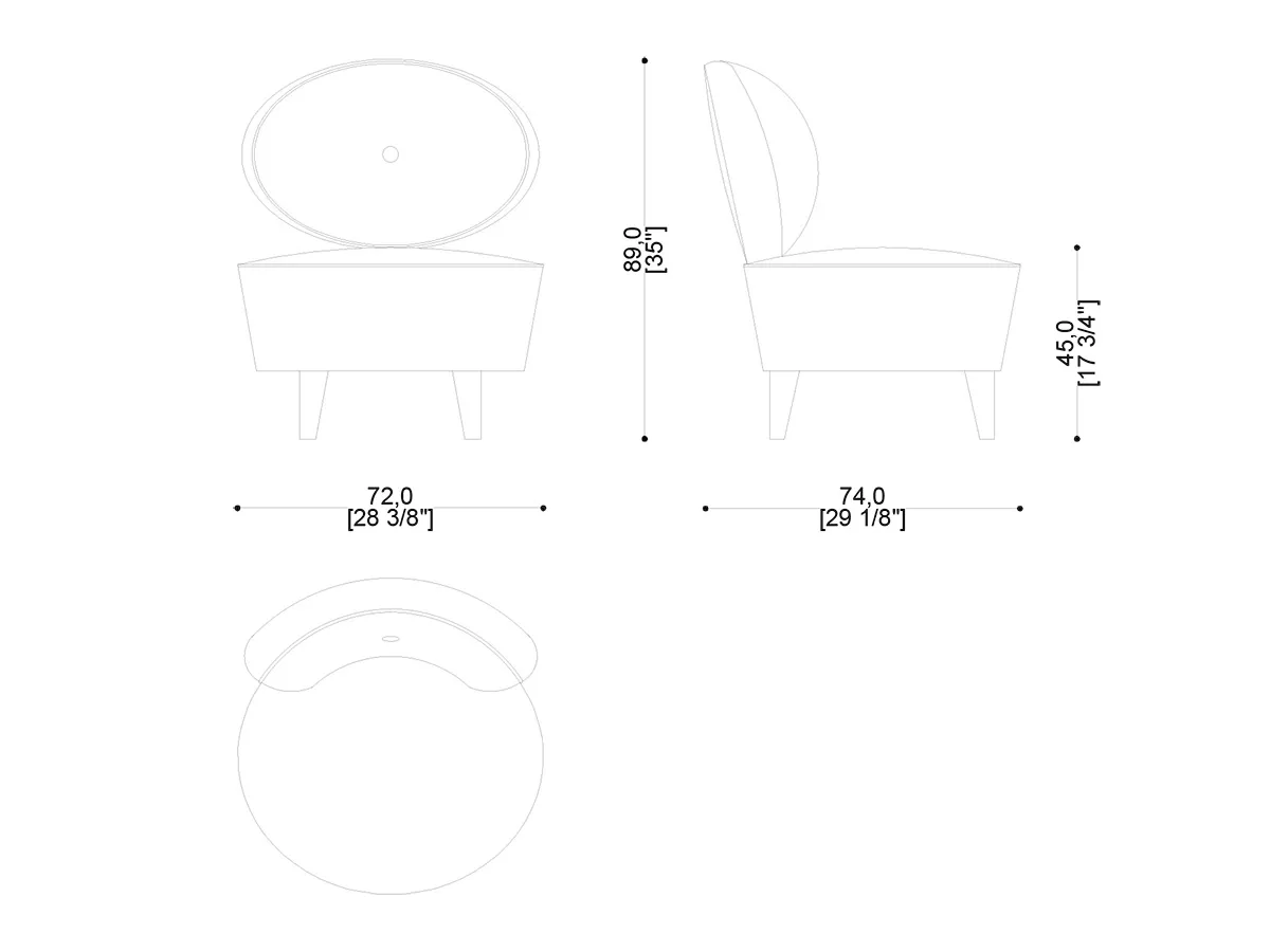 Corneille Armchair-tec-109