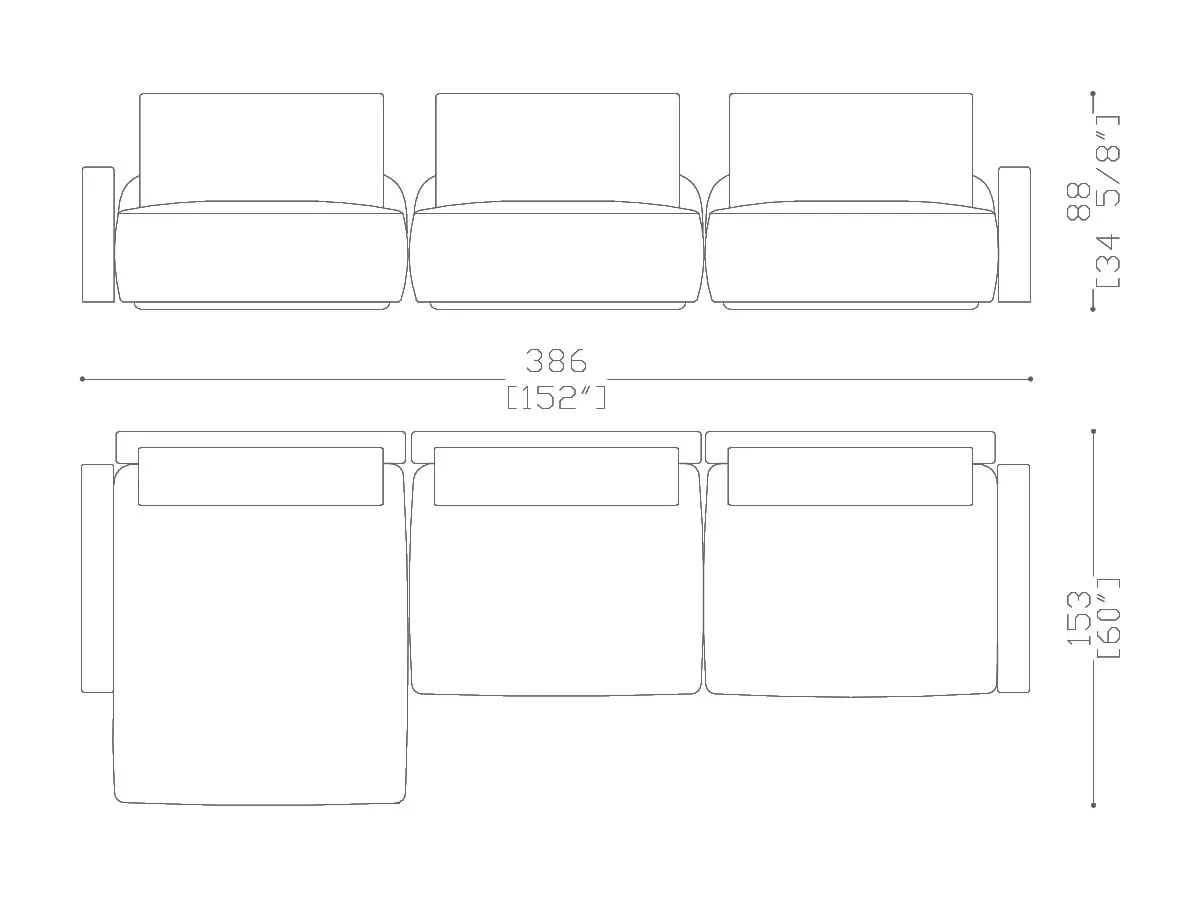 Liberti Modular Sofa-tec-4213