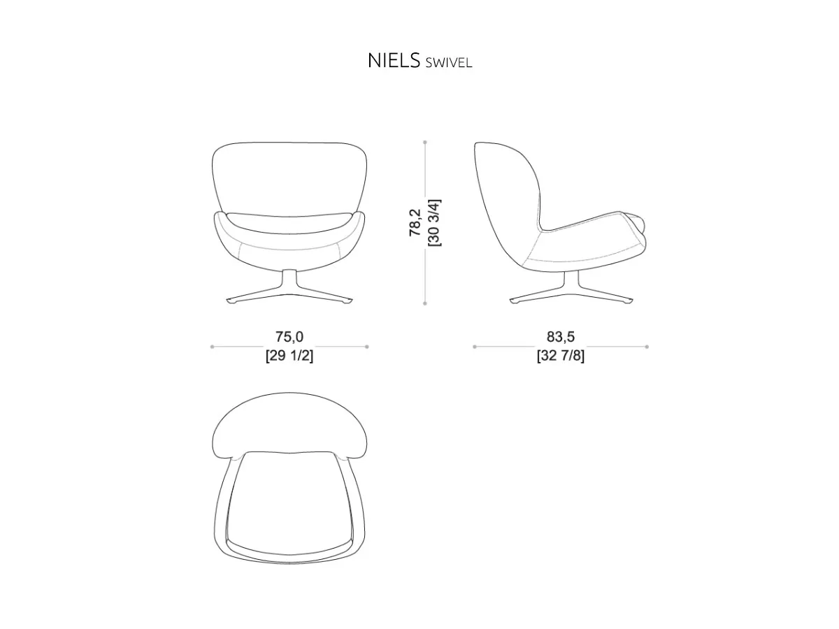 Кресло Niels-tec-4117