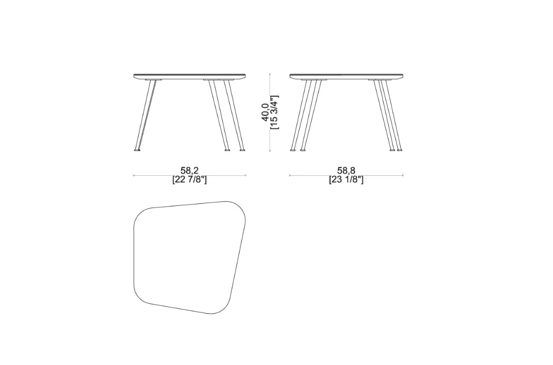 Filicudi Outdoor side Table-tec-4110