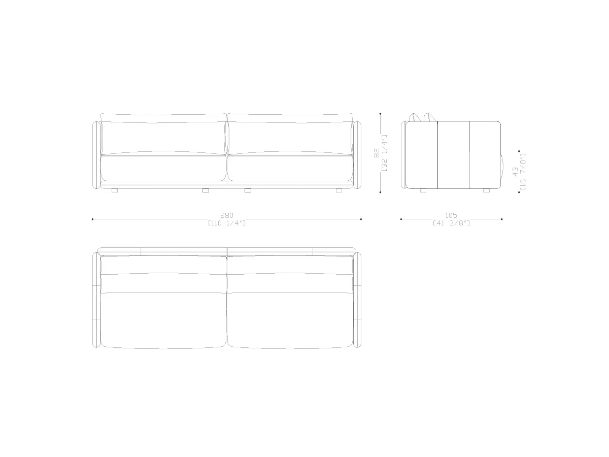 Island Modular Sofa-tec-85