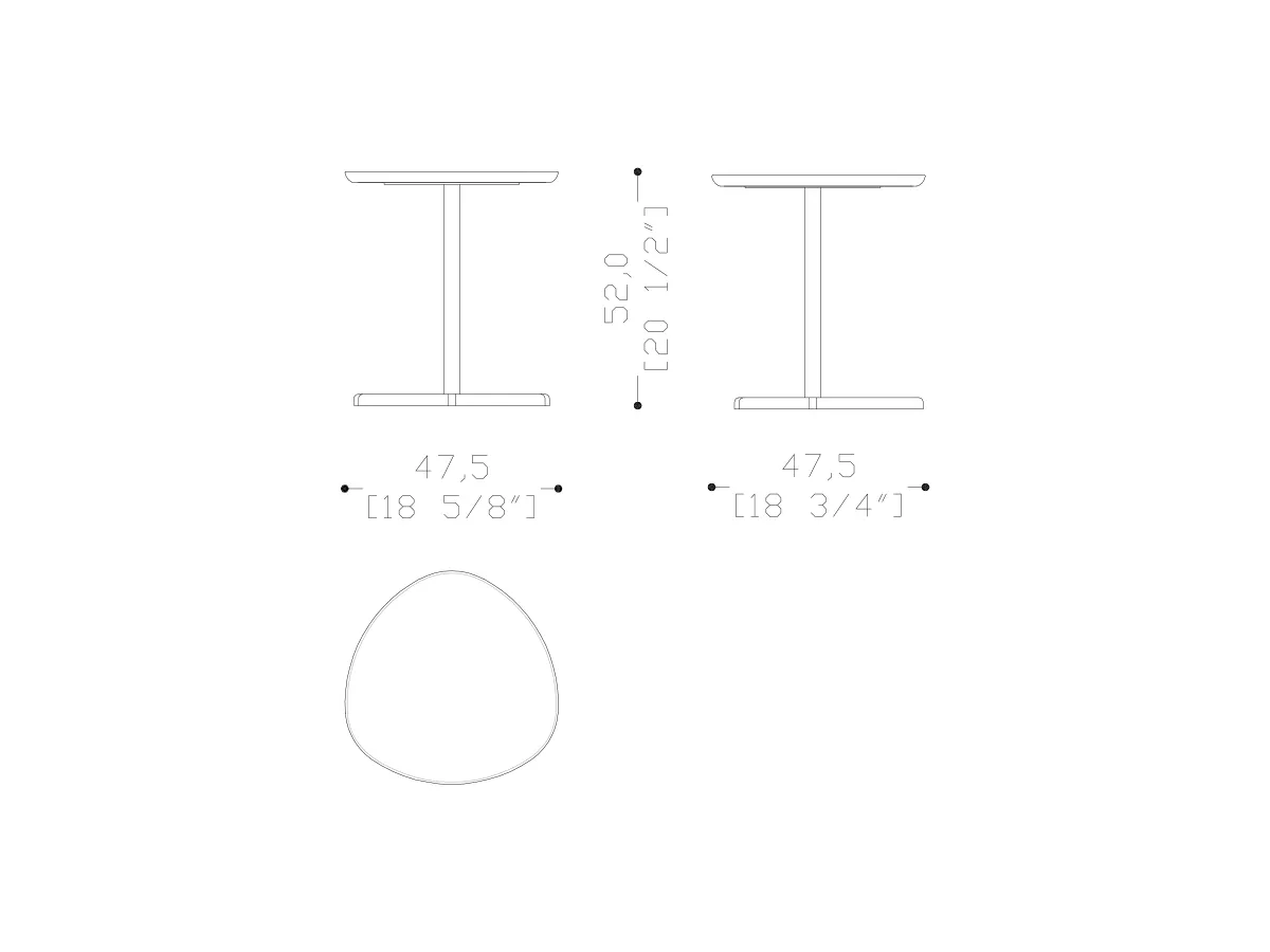 Pick Side Table-tec-348