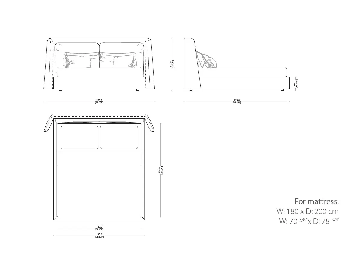 Hug Bed-tec-3958