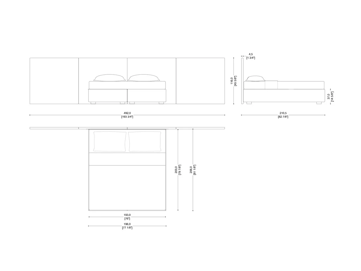 Seneca Bed-tec-3808