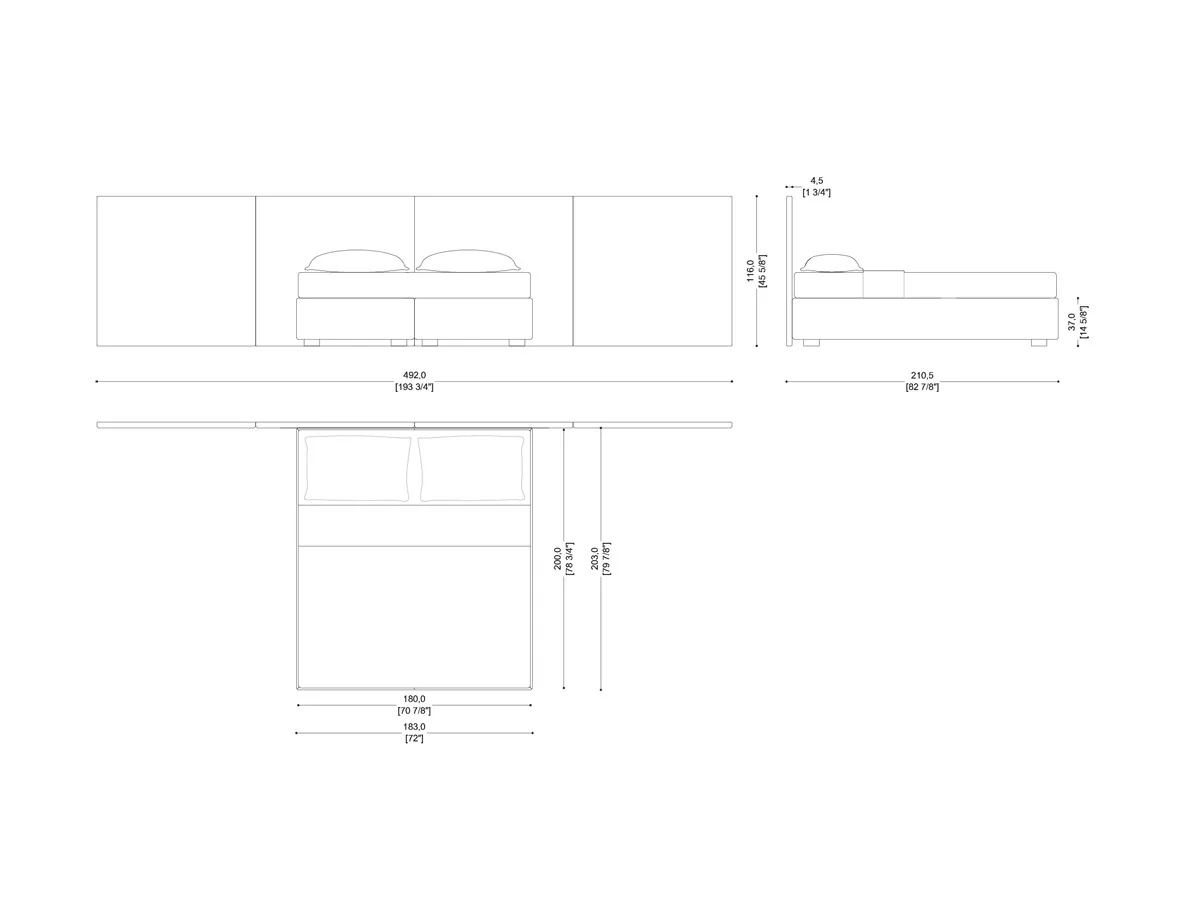 Seneca Bed-tec-552