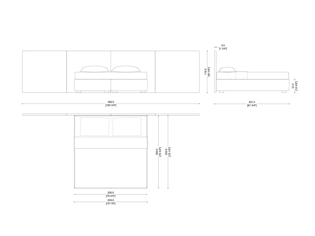 Seneca Bed-tec-3807