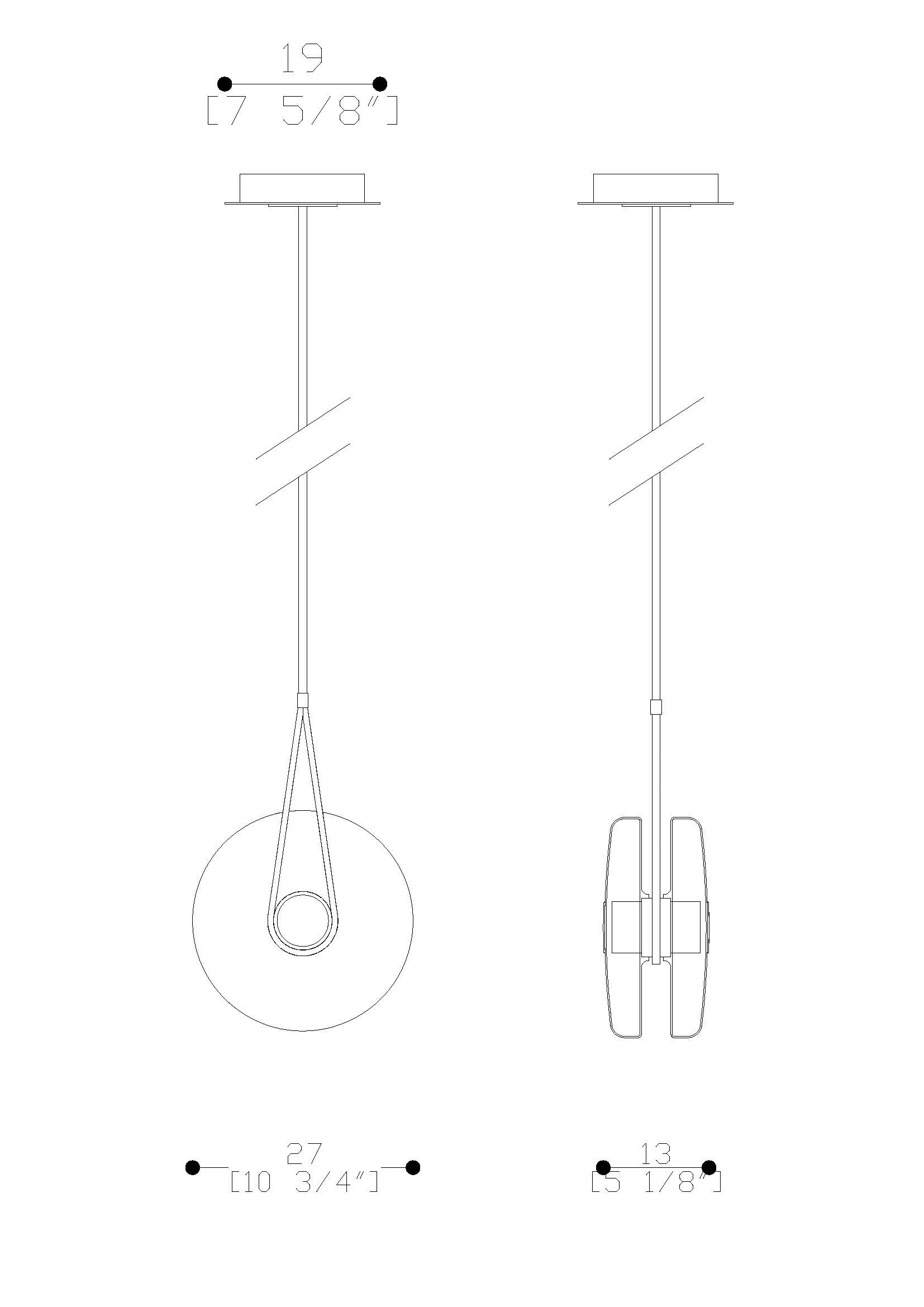 Yo-yo Ceiling Lamp-tec-5629