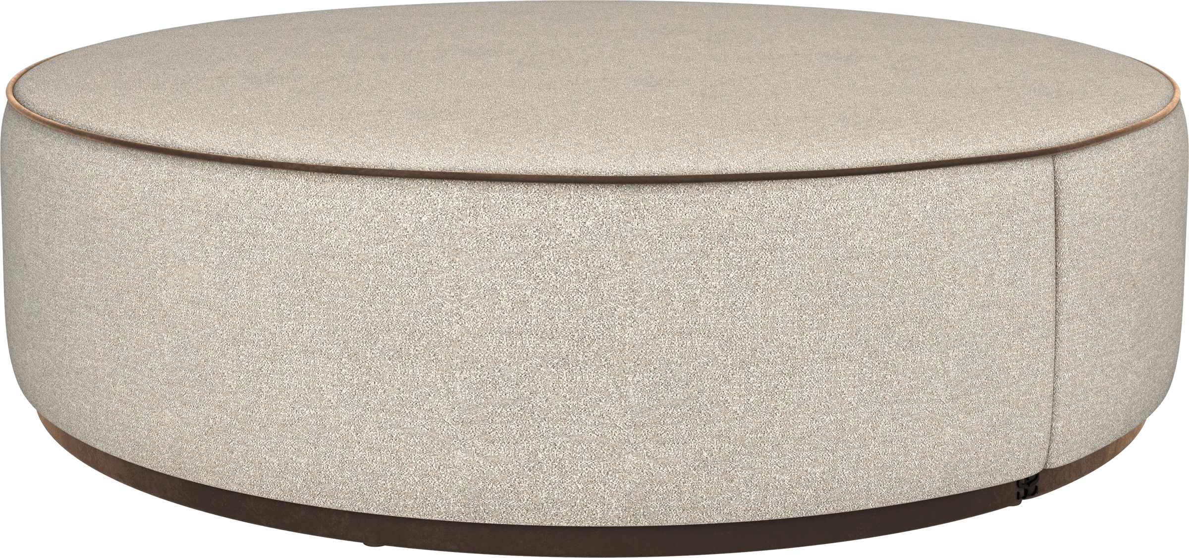 Chamaleon Low Round Pouf